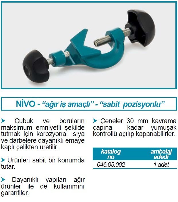 İSOLAB 046.05.002 nivo dayanıklı büyük boy